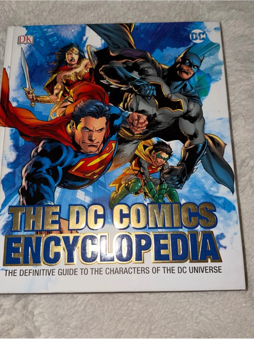 DC The DC Comics Encyclopedia - Blue, Red, Black Cover Art